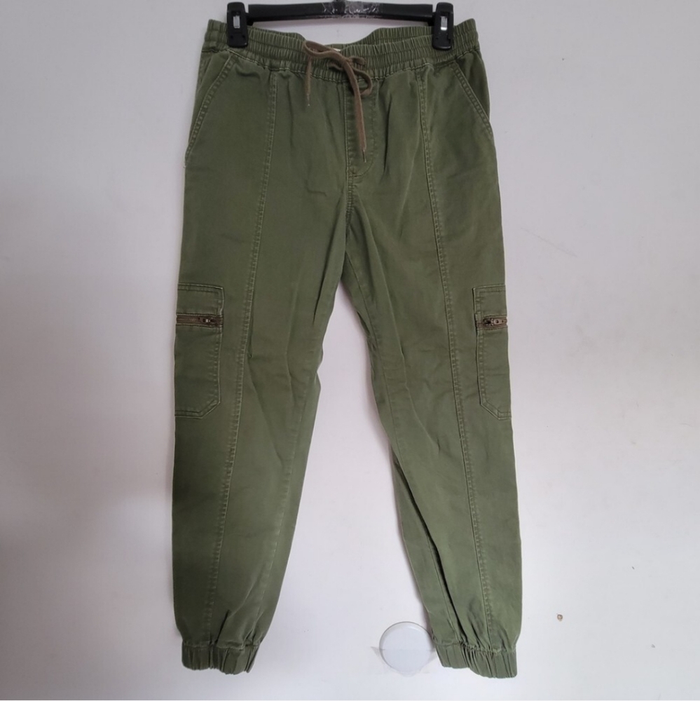 Bullhead cargo joggers green Sz S 26" inseam